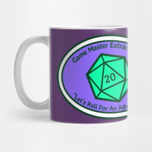 Game Master Extraordinaire Logo 3 Mug